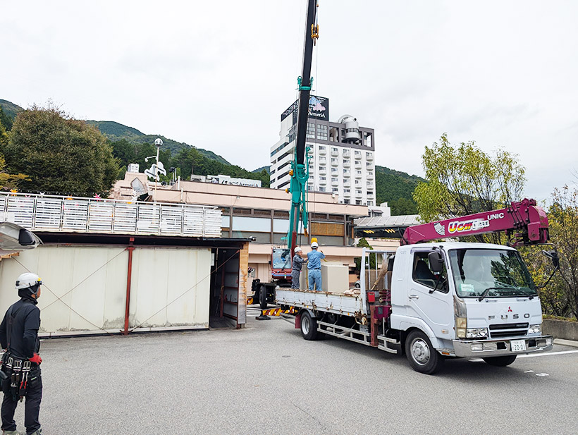 川西電業のアルメリア非常用自家発電設備更新工事