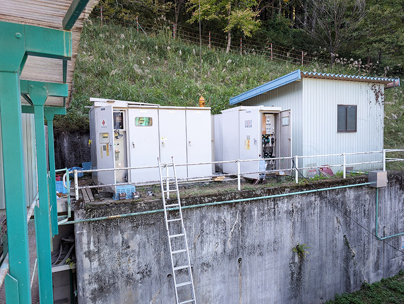 川西電業の益建リバース高圧受電設備更新工事